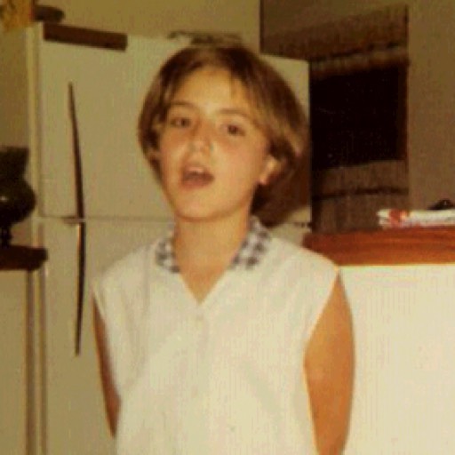 Marlene singing in the early years...